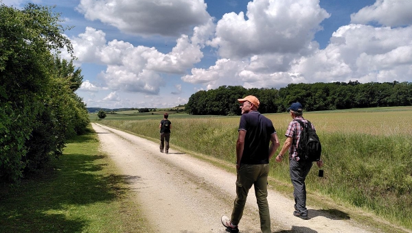 Badminton-Wandertag als gemischtes Doppel