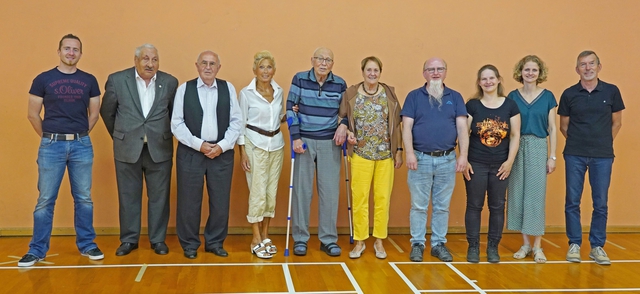 ARSV Katzwang ehrte Jubilare und Mitstreiter