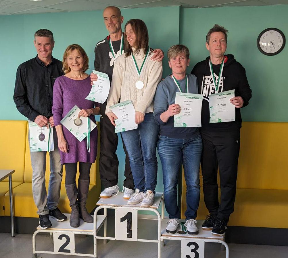 Süd-Ost-Deutsche Altersklassenmeisterschaft - Anja Dietz holt Bronze im Mixed