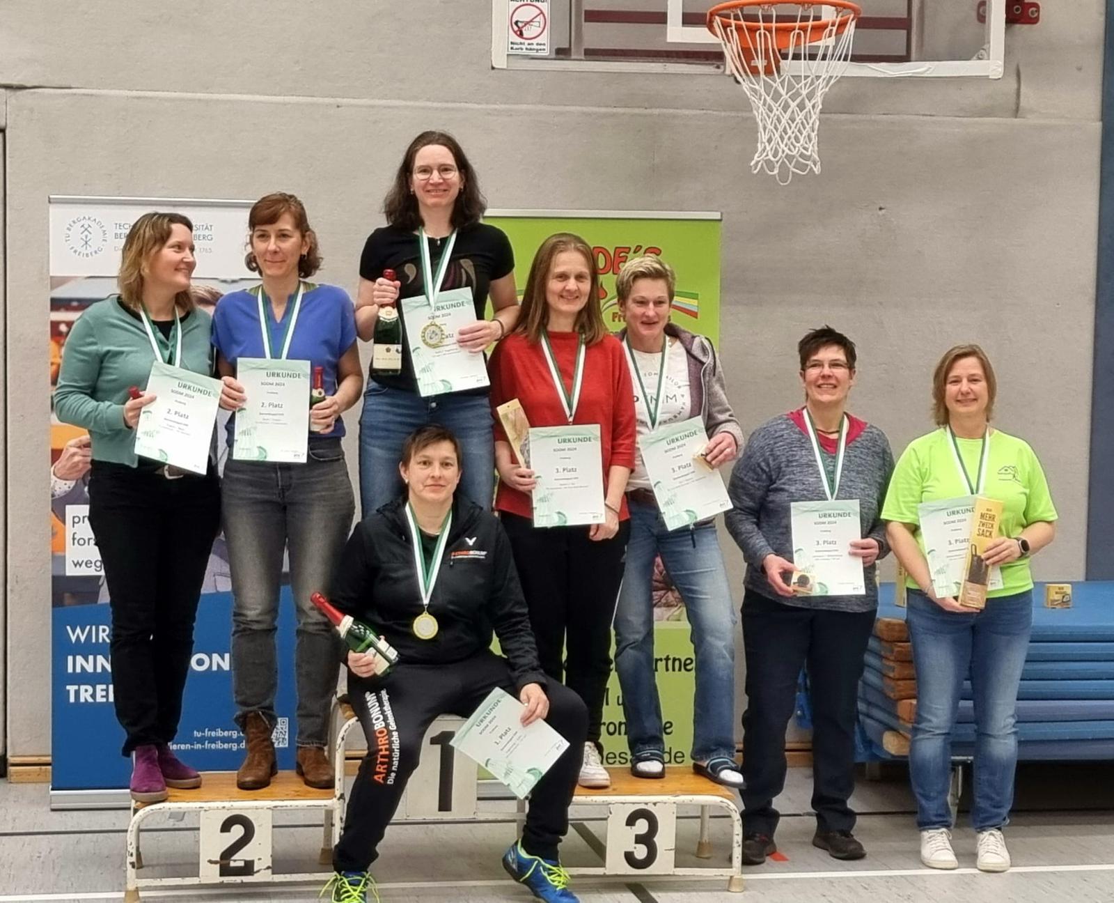 Süd-Ost-Deutsche Altersklassenmeisterschaft - Melanie Lehmann holt Bronze im Dameneinzel